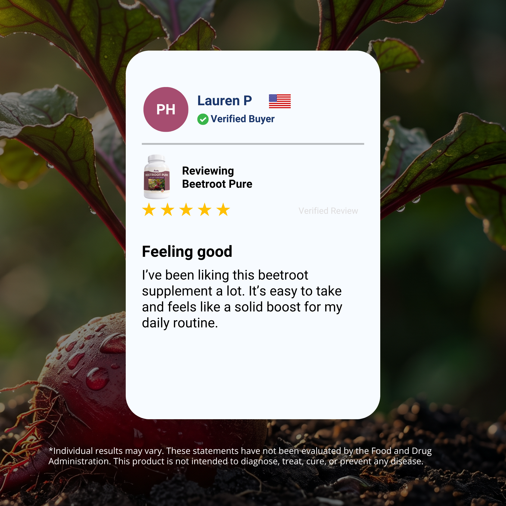 Organic Beetroot Capsules for Blood Flow & Circulation