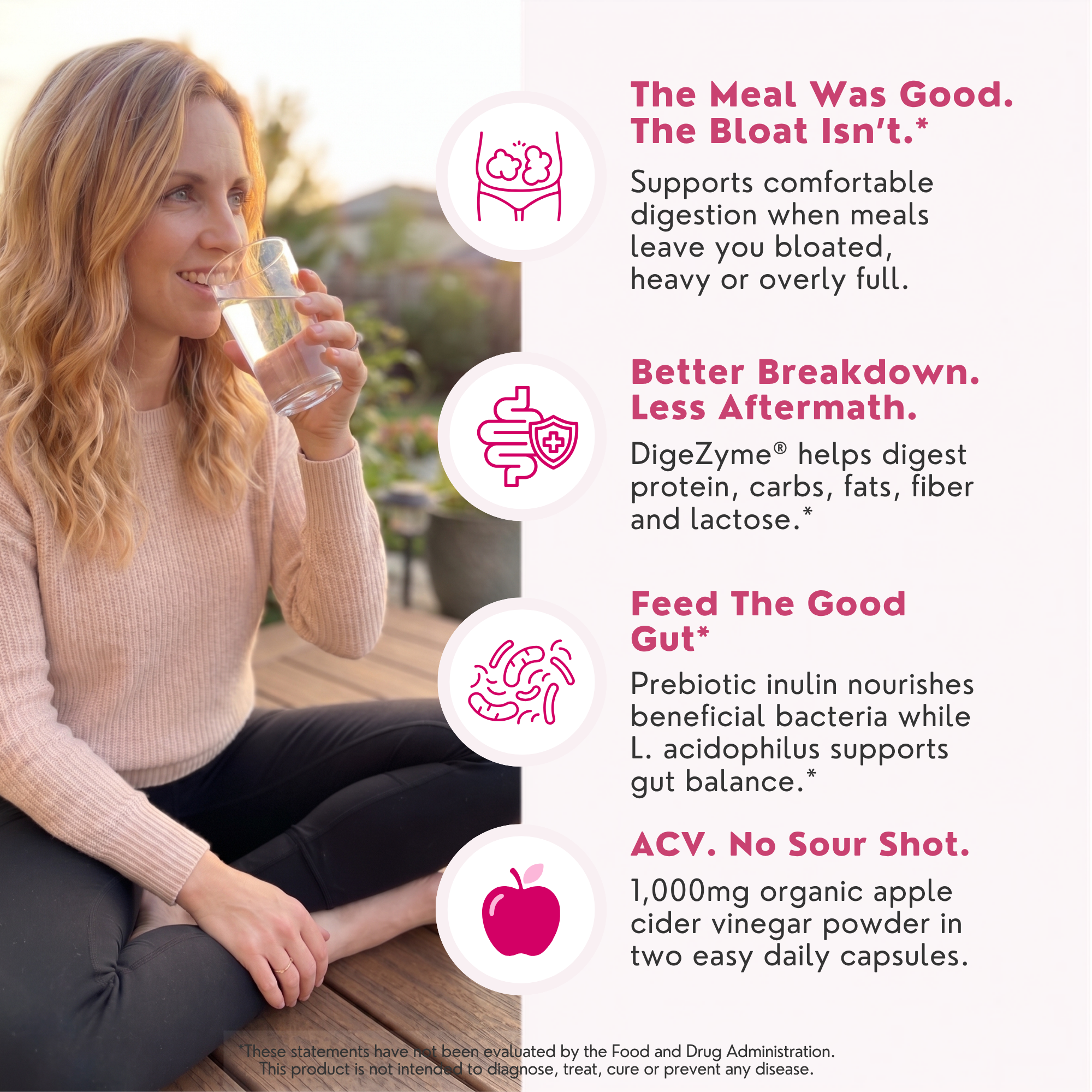 Gut Glow — Digestive Enzymes + Probiotic for Bloating & Gut Health